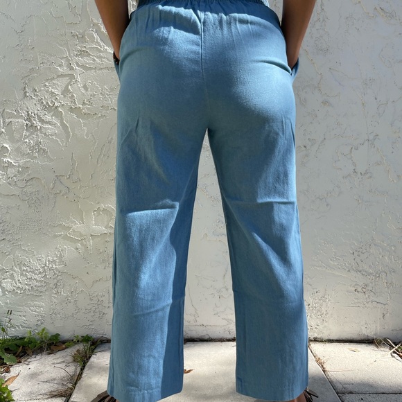 Light blue easy pants - Picture 4 of 6